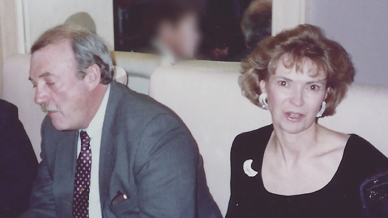 Hal and Carol Hebert, the wife he was convicted of murdering.