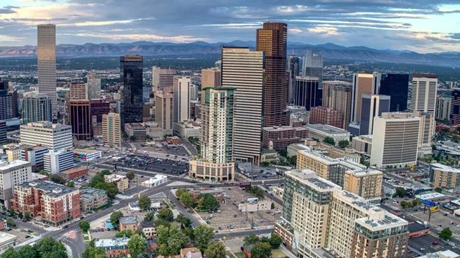 spanning view of Denver