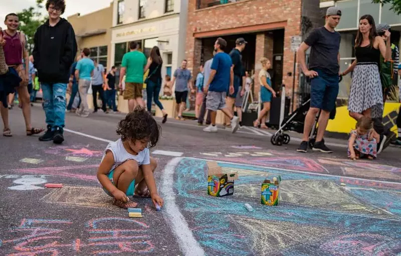 Image: Kick off Denver Arts Week by strolling the galleries on Santa Fe Drive on First Friday in November.