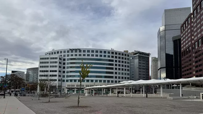 empty lot downtown