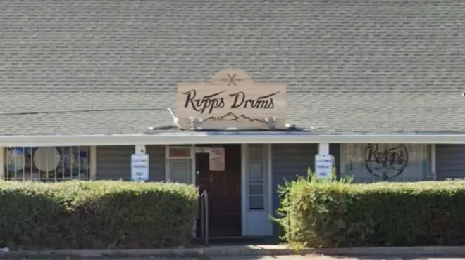 exterior of Rupp's Drums in Denver