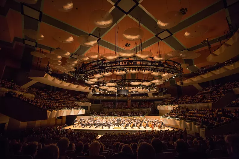 Image: Music at Boettcher Concert Hall.