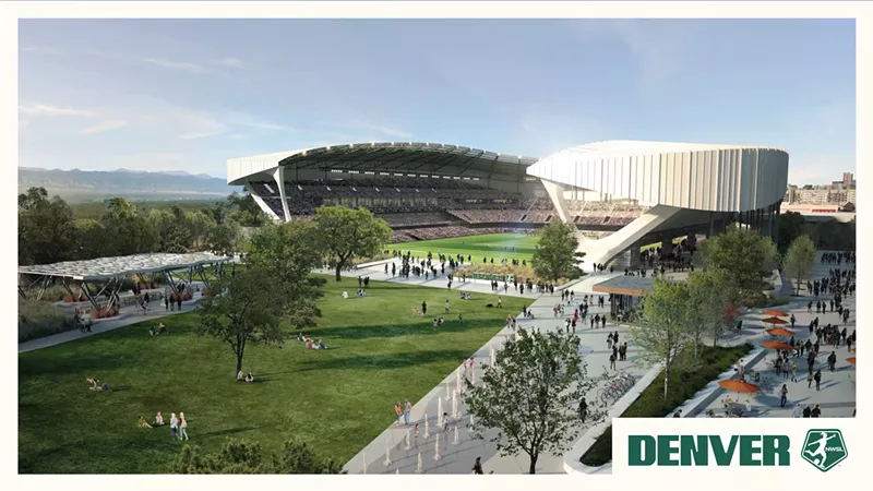 Image: The NWSL stadium will take over land that has long been unused.