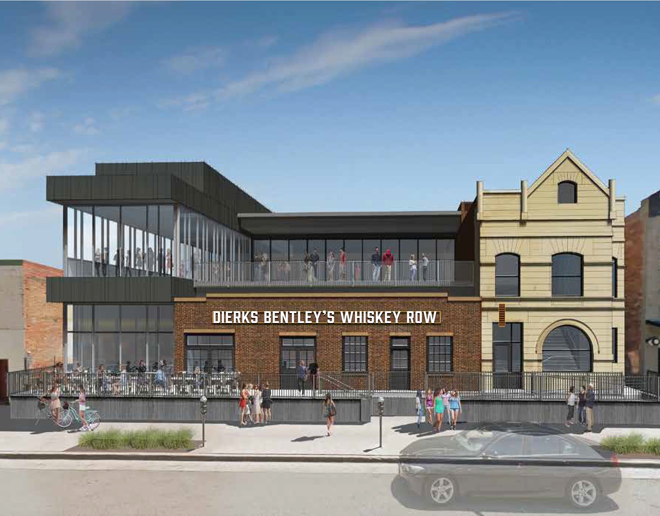 Dierks Bentley’s Whiskey Row opens on New Year's Eve.