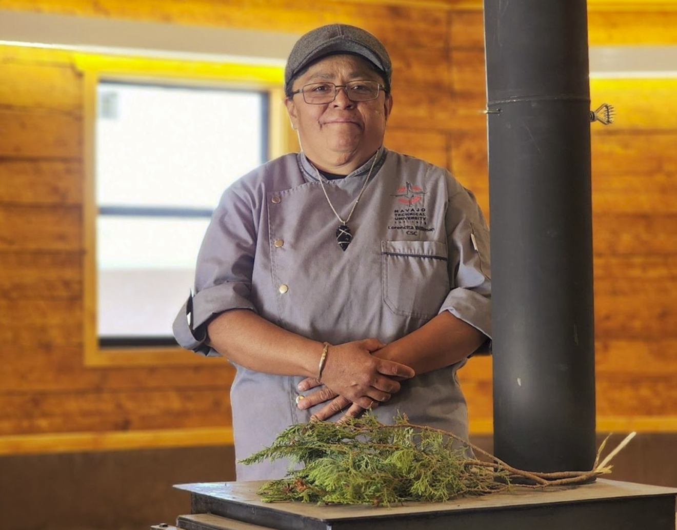 Lorencita Billiman, instructor in culinary arts at Navajo Technical University.