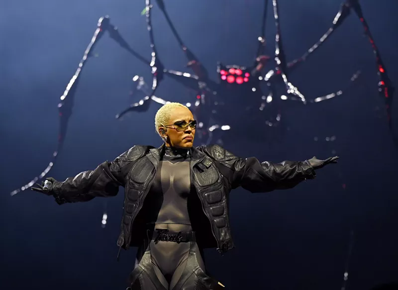 Image: Doja Cat played Ball Arena on November 10.