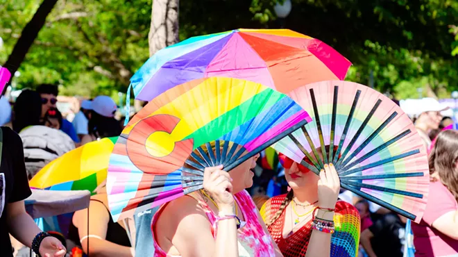 people celebrating the annual Denver PrideFest