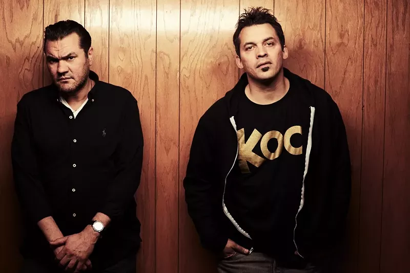 Image: Hip-hop duo Atmosphere plays Fiddler's Green on June 16.