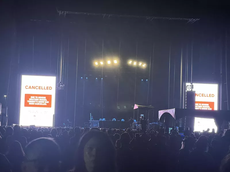 Image: A picture from the Friday, July 11, Babymetal cancellation at the Junkyard that left many fans pissed.
