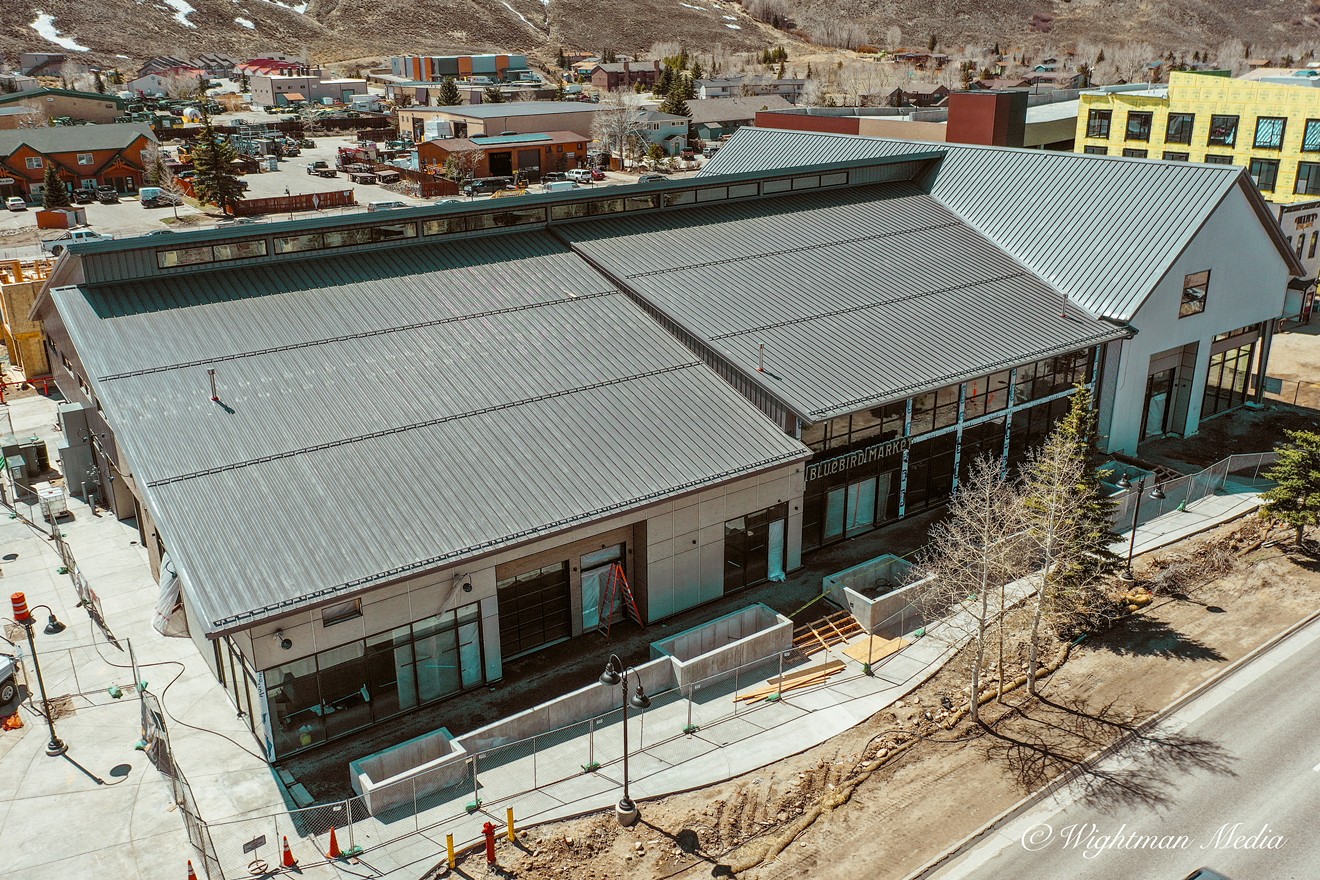 The Bluebird Market has been in the works for years, but is almost finished.