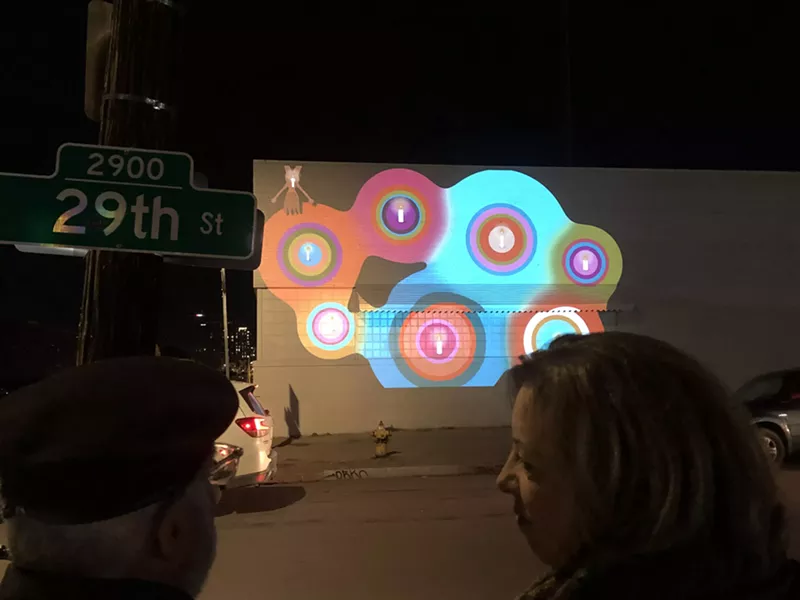 Image: Side Stories returns to RiNo with themed "Love Stories" installation.