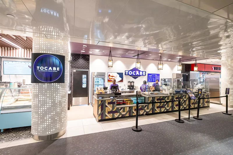 Image: The quick-service counter at Tocabe's new DIA location