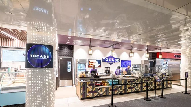 The quick-service counter at Tocabe's new DIA location