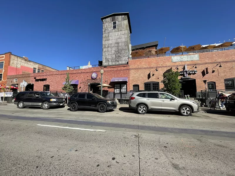 Image: These four bars on Blake Street are confusingly similar.