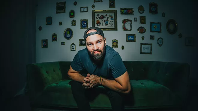 man sitting in a chair