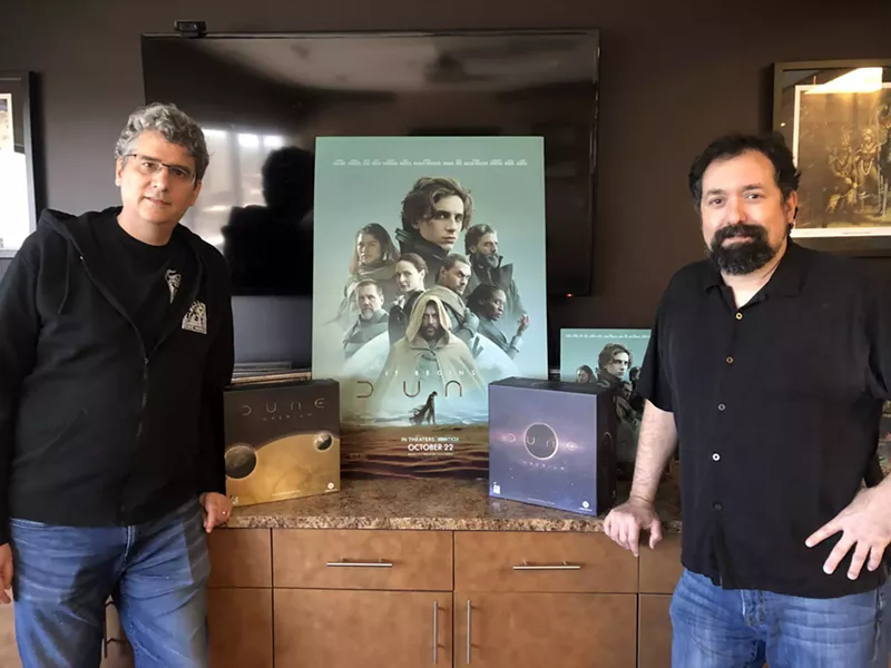 Image: Imperium designer Paul Dennen and Dire Wolf founder Scott Martins.