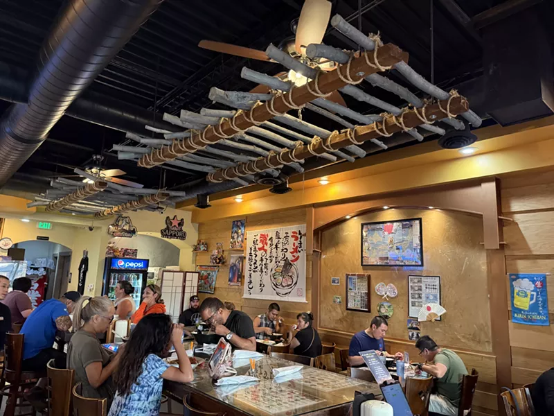 Image: interior of a Japanese restaurant