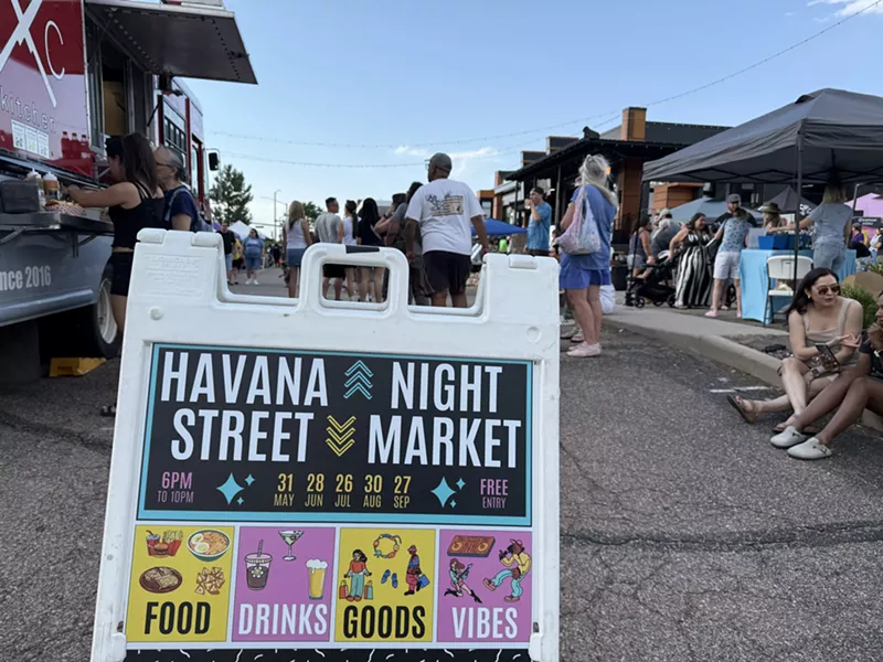 Image: Night Market sign