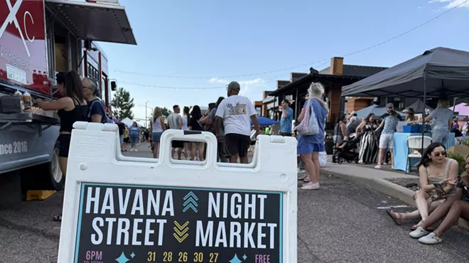 Night Market sign