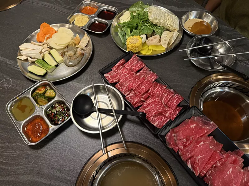 Image: all you can eat korean hotpot