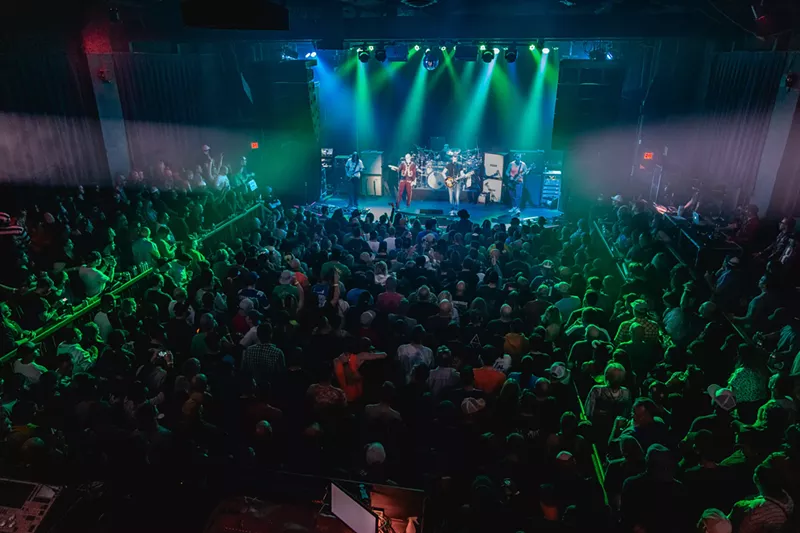 Image: The 600-capacity Fox Theatre hosts both local and national acts, such as 311, pictured here.