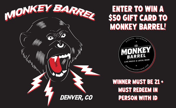 Enter to win a $50 Gift Card to Monkey Barrel!