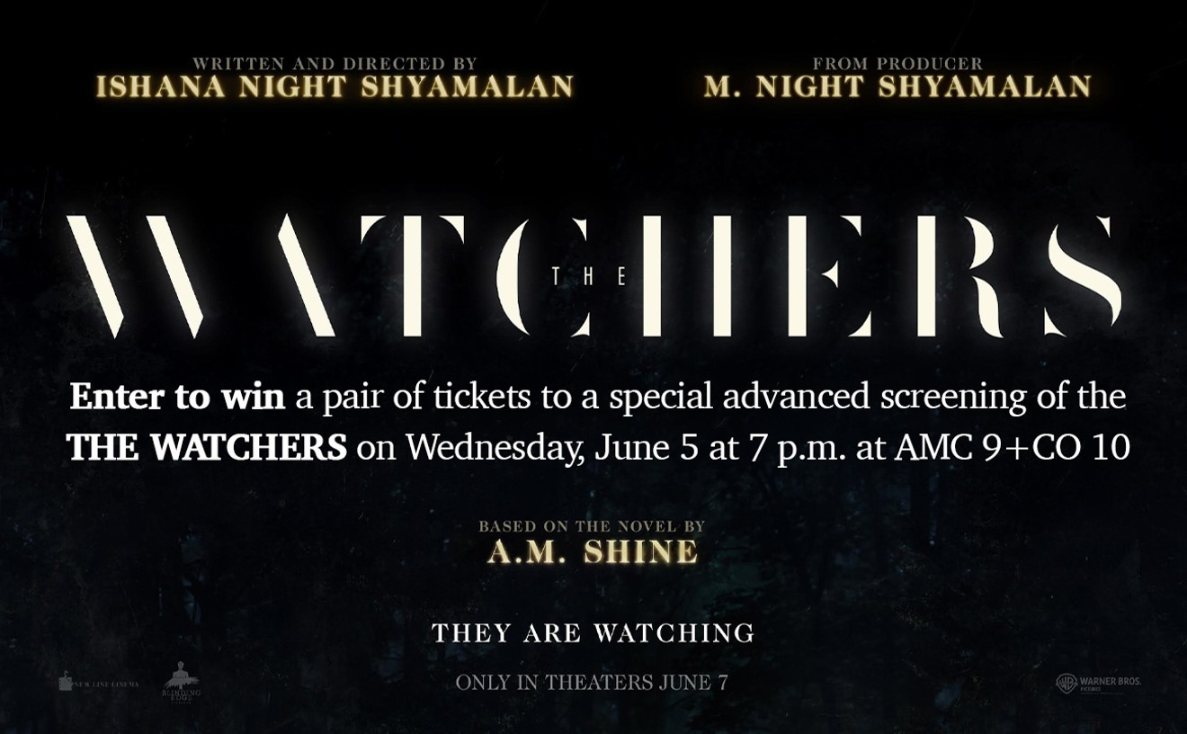 Enter to win a pair of tickets to a special advanced screening of the THE WATCHERS on Wednesday, June 5 at 7 p.m. at AMC 9+CO 10