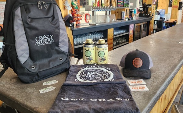 Enter to Win Crazy Mountain Brewery Swag and Beer!