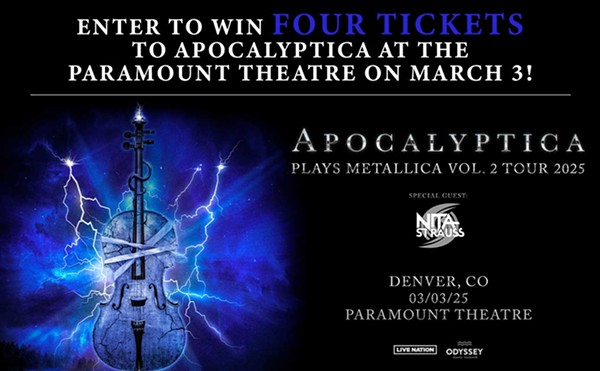 Enter to win four tickets to Apocalyptica at the Paramount Theatre on March 3!