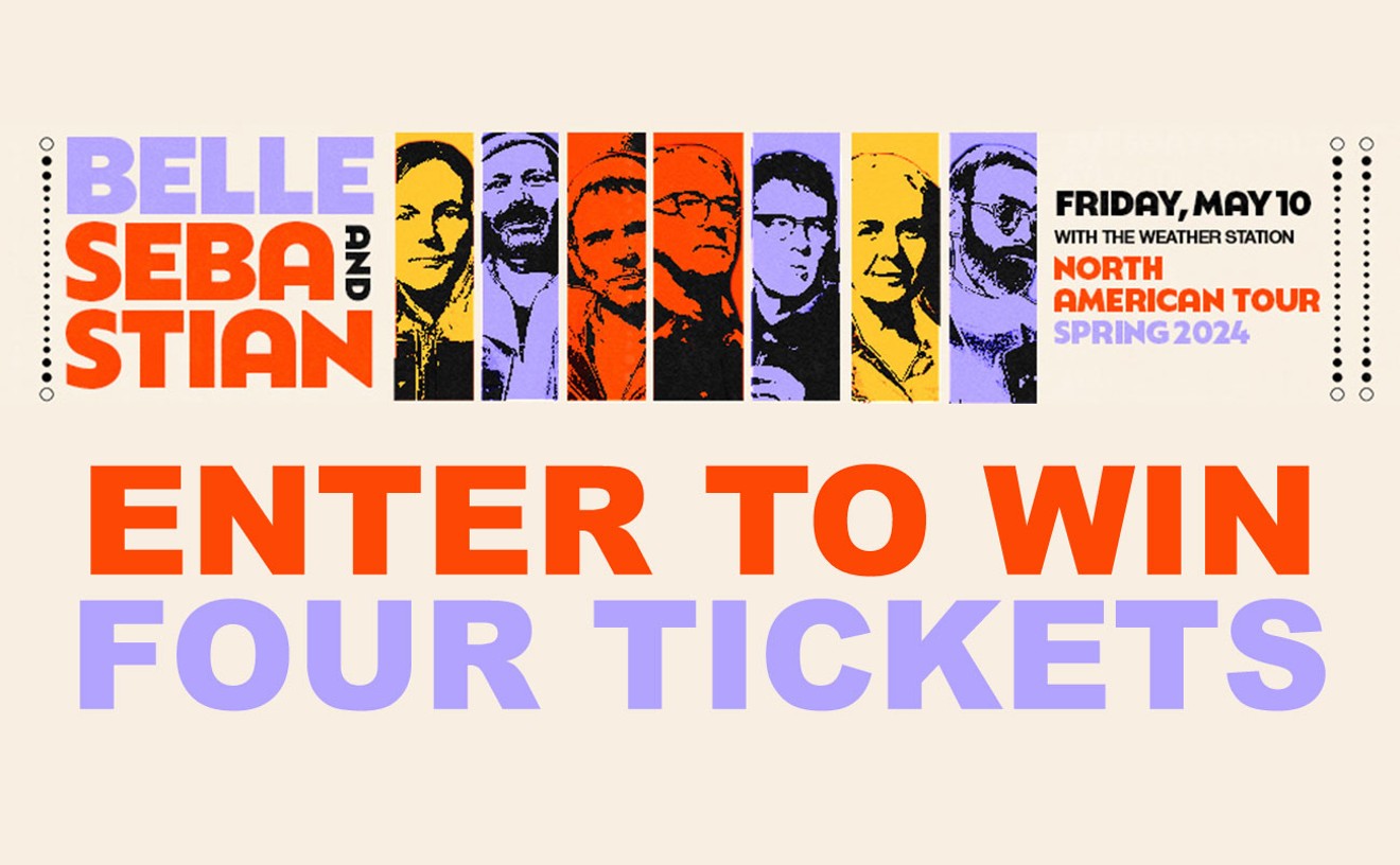 Enter to win four tickets to Belle & Sebastian at the Fillmore Auditorium on May 10 at 7 p.m.
