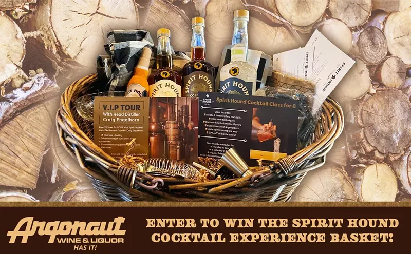 Image: Enter to Win the Spirit Hound Cocktail Experience Basket!