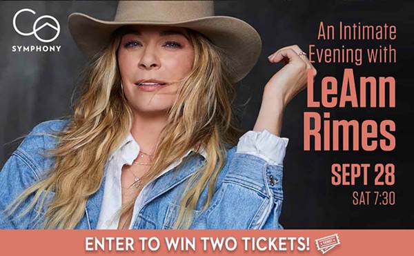 Enter to win two tickets to An Intimate Evening with LeAnn Rimes and the Colorado Symphony September 28 at Boettcher Concert Hall!