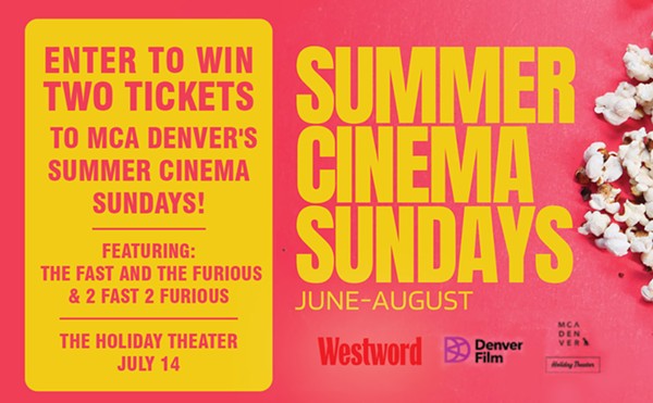 Enter to win two tickets to MCA Denver's Summer Cinema Sundays featuring The Fast and The Furious & 2 Fast 2 Furious at the Holiday Theater on July 14!