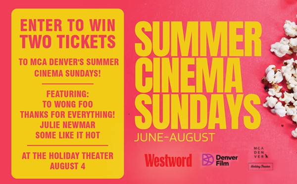Enter to win two tickets to MCA Denver's Summer Cinema Sundays featuring To Wong Foo, Thanks for Everything! Julie Newmar and Some Like It Hot at the Holiday Theater on August 4
