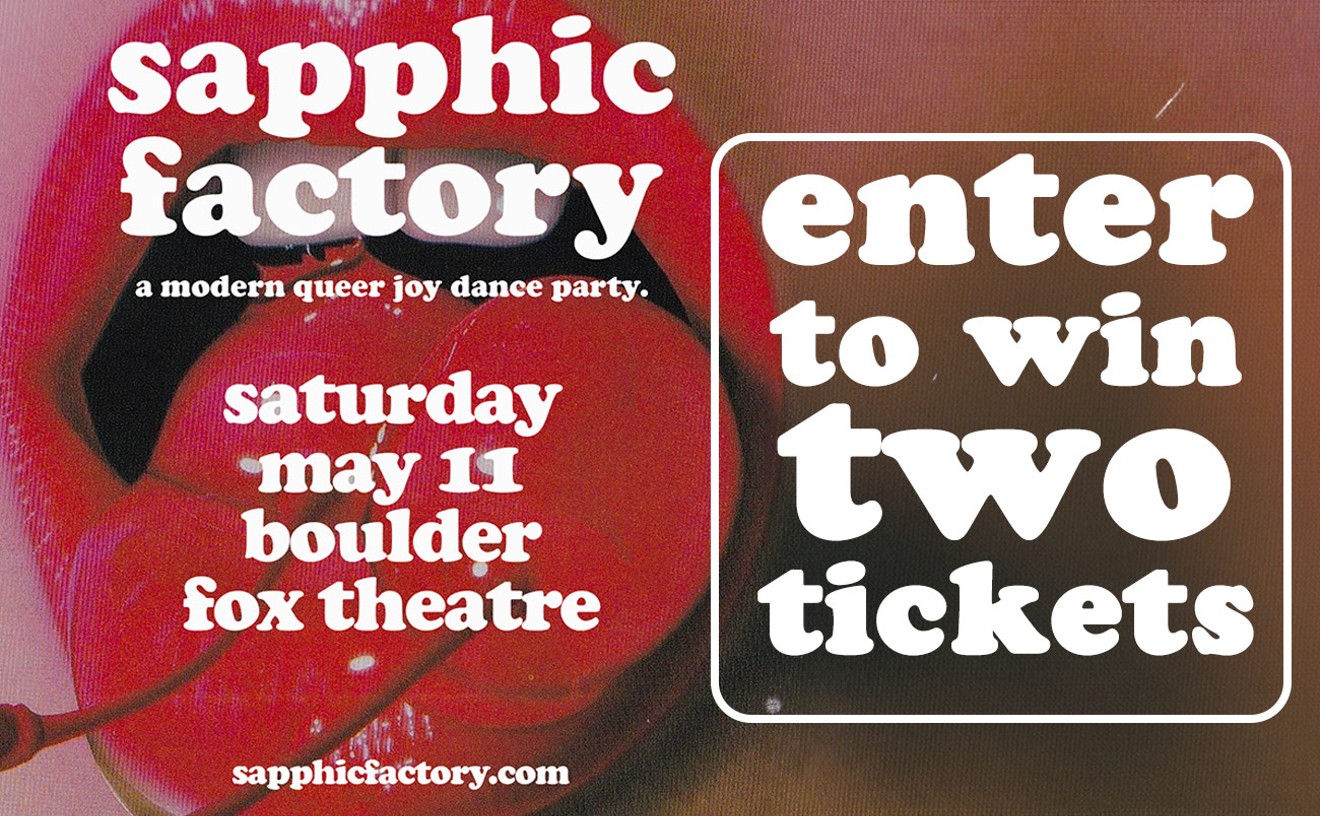 Enter to win two tickets to sapphic factory: a modern queer joy dance party at the Boulder Theater on May 11!