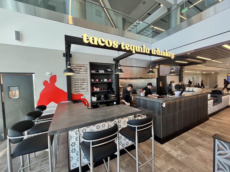 Tacos Tequila Whiskey is one of three new additions to Concourse A-West.