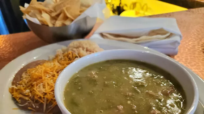 bowl of green chile
