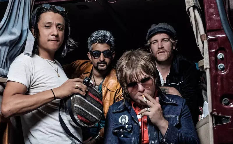 Image: Fast Eddy's Arj Narayan Clobbers His Drums...and Cancer