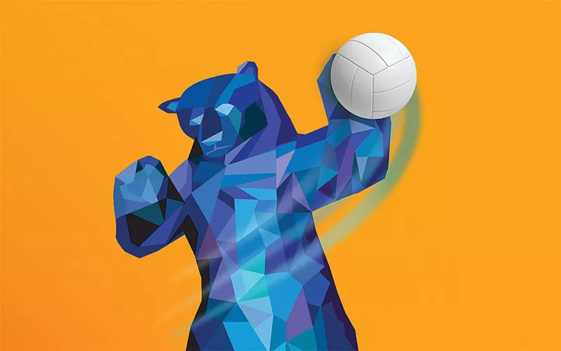 Image: The Colorado Convention Center has been home to the Colorado Crossroads volleyball tournament since 1996.