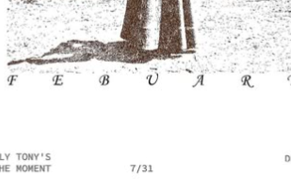 Image: Febuary
