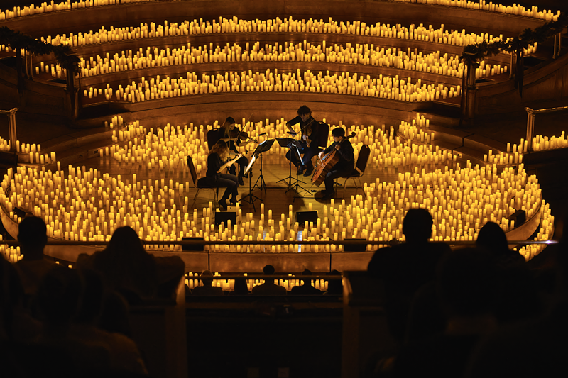 Candlelight concert in Westminster's Central Hall
