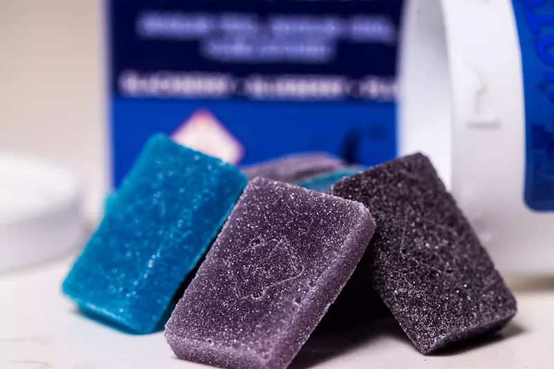 Image: Robhots makes gluten-free gummies infused with distillate and rosin.