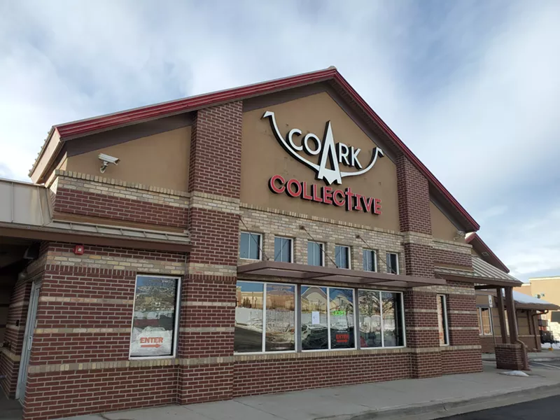 Image: Coark Collective is located in a former Golden Corral.