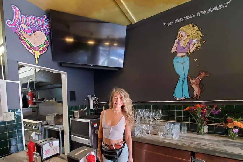 Image: Michelle "Meesh" McGlone has been dreaming of opening Lucy's for four years.
