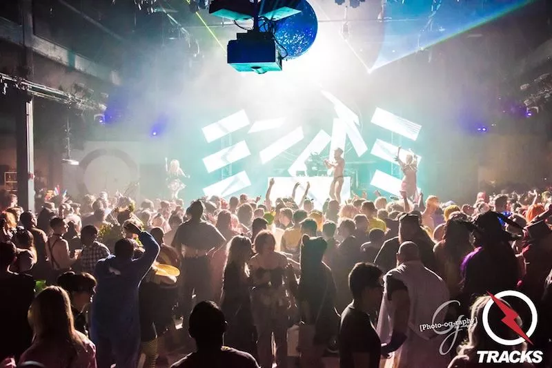Image: Tracks is one big gay party.