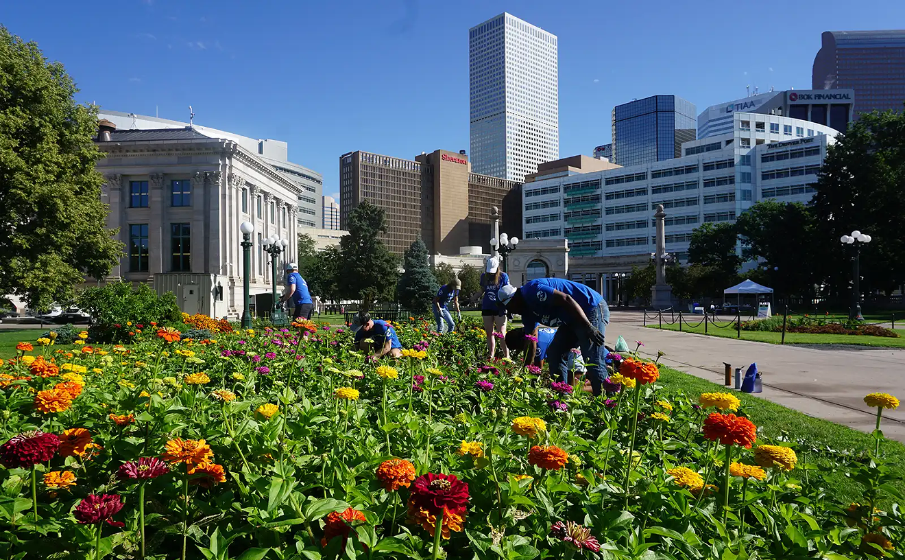 Flower Power: Gardens Will Rise Again in Civic Center Park This Summer