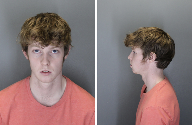 Brennan Pieper's mug shot from his arrest on December 2, 2022.