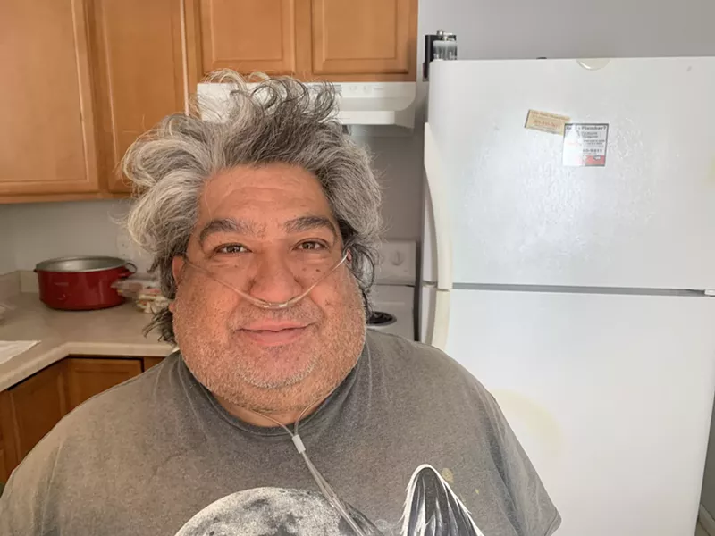 Image: Mark Montes has finally landed permanent housing.