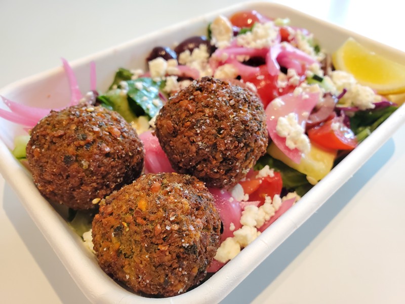 The falafel at Sonny's is gluten-free.