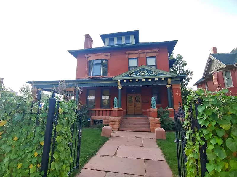 Image: The Milheim house has a long and storied history in Denver.